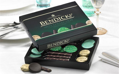 Продуктови Категории Шоколади  Bendicks черен шоколад със фин ментов вкус 200g 